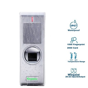 Không thấm nước ngoài trời thông minh an ninh khóa cửa Standalone Proximity RFID Đầu đọc dấu vân tay sinh trắc học kiểm soát truy cập sản phẩm - Product Image 2