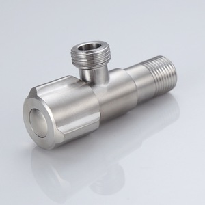 วาล์วมุมสแตนเลส 20 มม. เกลียวตัวผู้ 1.6MPa สำหรับเครื่องทำน้ำอุ่น ท่อน้ำเข้าห้องน้ำ - Product Image 2