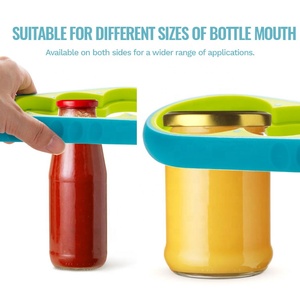 Gloway phổ biến hình bầu đầy màu sắc đa chức năng chai có thể mở viêm khớp Jar nắp mở cho bất cứ ai có sức mạnh thấp - Product Image 4