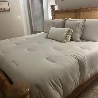 Couette rafraîchissante en tricot doux au toucher nuage, alternative au duvet, certifiée Oeko-Tex, pour lit