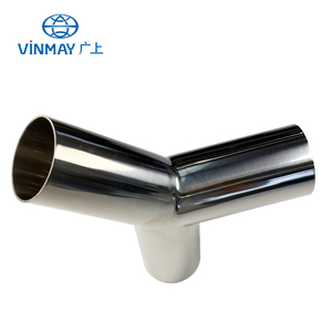 High Quality Forged <strong>304</strong> 316L Stainless Steel Sanitary Pipe Fitting Welding Connectivity Corrosion-resistant for Low Pressure - Product Image 3