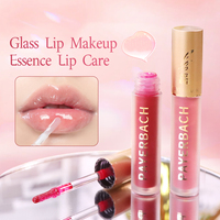 Gloss à lèvres changeant de couleur, hydratant, repulpant, soin des lèvres, fini verre, teinte naturelle, longue tenue, hydratant, OEM/ODM, marque privée