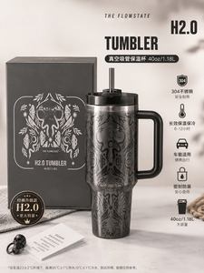 Gobelet isotherme 40oz avec poignée et paille, design Halloween, pour <span class=keywords><strong>Stan</strong></span> Cup H2.0, best-seller, personnalisable avec logo de grande marque, pour l'extérieur - Product Image 4