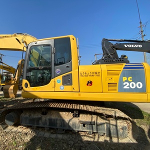 รถขุดตีนตะขาบ Komatsu PC200 มือสอง 20 ตัน สภาพใหม่มาก คุณภาพสูง ประหยัดน้ำมัน เหมาะสำหรับงานก่อสร้าง - Product Image 1