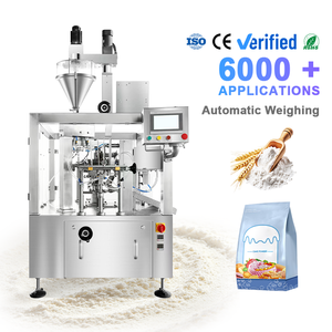 Cost Effective Automatic Cake Mix Rotary Packaging Machine Wheat Flour Stand-up Pouch Filling and <b>Sealing</b> Machine - Product Image 1