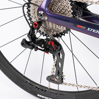 Aero Carbon Rennrad mit Flachlenker STEALTHpro 24-Gang RS A12 Hydraulische Scheibenbremse Interne Kabelführung 700C Leichtgewicht