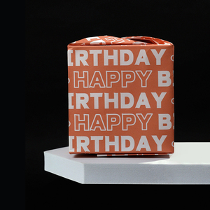 Venta al por mayor 80g cumpleaños macarrón arte papel tisú 43*300cm regalo de lujo embalaje personalizado rollo de papel de regalo - Product Image 2