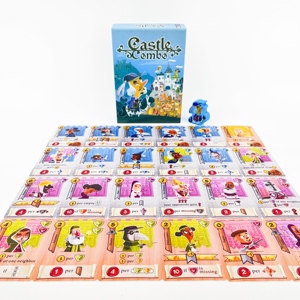 Juego de Mesa Castle Combo, Juego de Estrategia Medieval con Acciones Instantáneas y Bonificaciones de Puntuación en el Final del Juego - Product Image 6