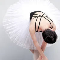 Tutus de ballet blancs et noirs professionnels à prix réduit, tutus de ballet pour adultes