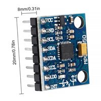 Module accéléromètre et gyroscope 6 axes 6DOF, neuf avec code et schémas, module GY-521 MPU-6050, déclencheur interne