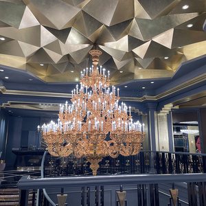 <span class=keywords><strong>Lampadario</strong></span> in Cristallo Europeo di Grandi Dimensioni per Hotel, <span class=keywords><strong>Ingresso</strong></span>, Sala Banchetti, Decorazione Matrimonio - Product Image 5