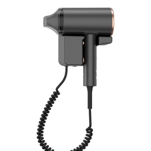 Sèche-cheveux mural silencieux pour hôtels et usage domestique, séche-cheveux haute vitesse avec buse diffuseur - Product Image 1