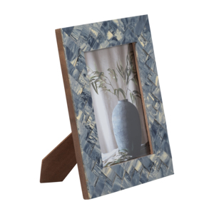 Cornice decorativa in resina intrecciata 5x7 pollici per l'arredamento di casa, ufficio e soggiorno - Product Image 2