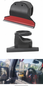 Gran oferta ABS Sports Car Window Side Portavasos Soporte de montaje para bebidas para Wrangler JK <span class=keywords><strong>2011</strong></span>-2017 - Product Image 5