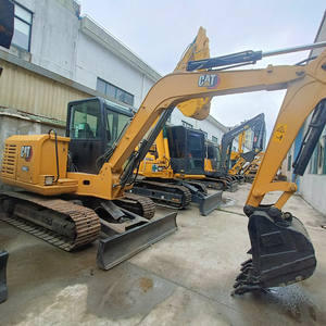 En stock, Mini-excavatrice hydraulique sur chenilles d'occasion pour 306E2, fabrication japonaise, 6 tonnes, capacité de la benne de 0,2 m³, moteur Nabtesco, bon état - Product Image 3