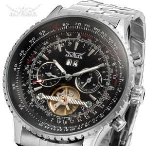 JARAGAR-Reloj de pulsera para hombre, de lujo, deportivo, automático, mecánico, Tourbillon, masculino - Product Image 2