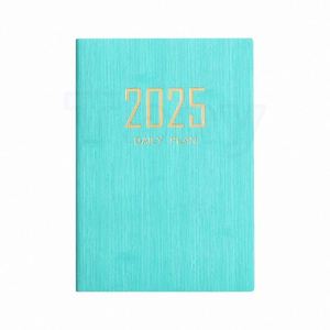 Pu Leather Dairy Planner Business Liend Customised logo A5 Size Thick Notebooks with Elastic Band - Product Image 2