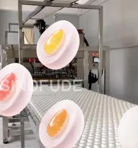 full automatic halal marshmallow candy depositing production line supplier SINOFUDE