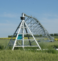 Système d'irrigation agricole pivotant mobile à prix d'usine avec arroseur final à vendre