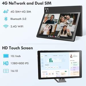 <span class=keywords><strong>Tablette</strong></span> 10,1 <span class=keywords><strong>pouces</strong></span> 2026 Android <span class=keywords><strong>15</strong></span> avec processeur octa-core, 6 Go de RAM, 128 Go de ROM, Wi-Fi 5, grand écran <span class=keywords><strong>tactile</strong></span> HD, 4G LTE, double SIM - Product Image 4