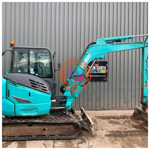 Kobelco Japon Original Mini Pelle Hydraulique SK55 100% Excellent État Capacité de 5 Tonnes Dernier Roulement Utilisé d'Occasion - Product Image 2