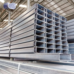 Poutres métalliques de construction en profilé U G550 haute résistance, résistantes à la salinité Z275, 2,5 mm, pour projets portuaires côtiers péruviens - Product Image 2