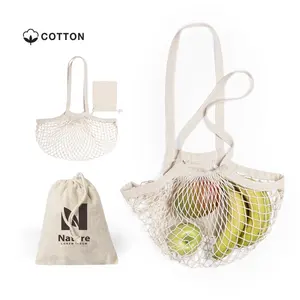 Bolsa de malla plegable, merchandising sostenible - Product Image 2