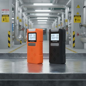 Détecteur de fuite de gaz <span class=keywords><strong>portable</strong></span> quatre-en-un multi-gaz (CO/H2S/CO2/LEL) avec alerte vocale, instrument d'analyse 3.7v - Product Image 5
