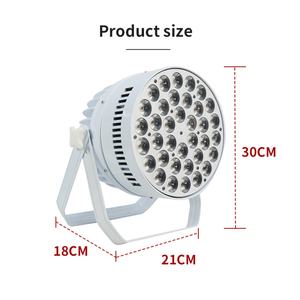 Nuevo Diseño, Venta al por Mayor, 36 Piezas, Luz LED Par de 10w para Escenario, Blanca RGBW 4en1, Lámpara Par DMX - Product Image 5
