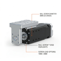 Actionneur linéaire motorisé de haute précision CTMS-42-N ±0,02 mm, poussée de 500 N pour l'automatisation des machines CNC
