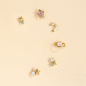 Pendientes de Ópalo con Diseño Moderno CANNER, Pendientes de Plata de Ley 925 con Forma de Gota de Agua - Product Image 4