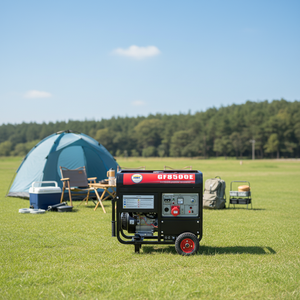 Gerador Portátil a Diesel de 2-7kW 5kVA Tipo Silencioso com Partida Automática para Uso Doméstico - Product Image 1