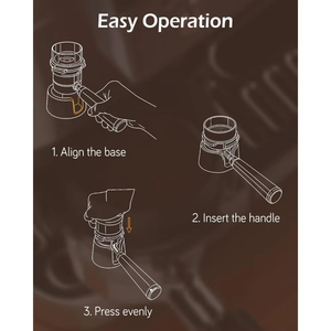 ฐานเครื่องชงกาแฟกันลื่น ช่วยเพิ่มความมั่นคงในการกดกาแฟ อุปกรณ์เสริมฐานเครื่องชงกาแฟ - Product Image 5