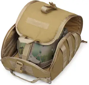 REVIXUN战术头盔包多功能Molle储物携带袋运动狩猎射击战斗头盔