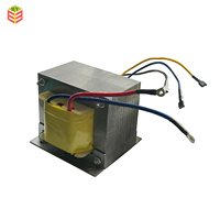 Transformateur de puissance monophasé basse fréquence EI133*80 2000VA à fil d'aluminium 230V 50Hz, bobinage triple et superposé
