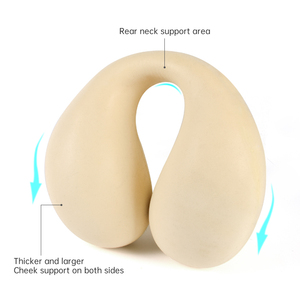 <span class=keywords><strong>Coussin</strong></span> <span class=keywords><strong>de</strong></span> <span class=keywords><strong>Voyage</strong></span> Ergonomique en Mousse à Mémoire <span class=keywords><strong>de</strong></span> <span class=keywords><strong>Forme</strong></span> Anti-Bactérien, Lavable et Portable, Soutien <span class=keywords><strong>Cervical</strong></span> Personnalisé en <span class=keywords><strong>Forme</strong></span> <span class=keywords><strong>de</strong></span> U – Offre Spéciale - Product Image 3