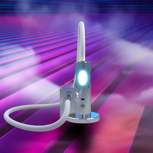 Chicha portable électrique avec motif cristal arabe de taille moyenne, accessoires LED et éclairage LED intégré - Product Image 1