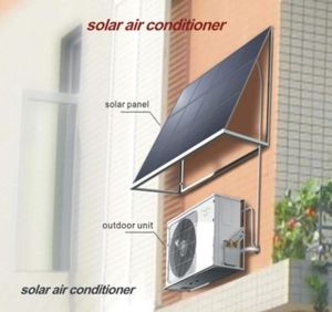 เครื่องปรับอากาศติดผนังแบบแยกส่วน 12000 BTU ระบบทำความเย็นและความร้อนโดยตรงจากโรงงาน ใช้สารทำความเย็น R32  ระบบไฟฟ้ากระแสตรง 24V  ใช้พลังงานแสงอาทิตย์  ความถี่แปรผัน  สำหรับใช้งานกลางแจ้งในโรงแรม - Product Image 6