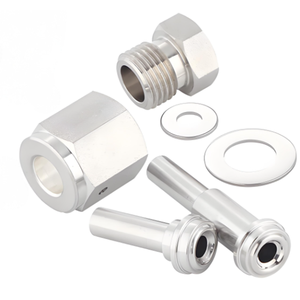 ความยาวโดยรวมของอุปกรณ์ท่อสแตนเลสที่สะอาดและวาล์วสแตนเลสคือ4.8นิ้ว - Product Image 5