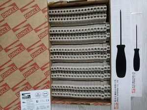 Bloc de bornes DIN à visser DINKLE DK2.5N DK2.5N-PE 2,5 mm fabriqué en Chine - Product Image 6