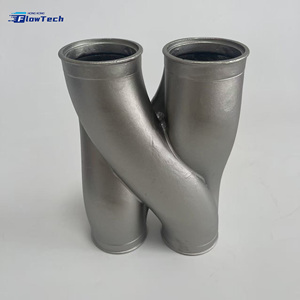 ท่อไอเสียแบบ Universal Cast Exhaust Merge Z Pipe ขนาด 76 มม. 63 มม. ผลิตจากสแตนเลส T304 สำหรับรถซูเปอร์คาร์ อะไหล่ท่อไอเสียเพิ่มสมรรถนะ - Product Image 2
