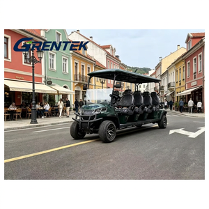 Voiturette de golf électrique 8 places Smooth-Sail avec sièges chauffants, adhérence sur gazon solide et performances fiables pour clubs et manoirs (non publiques) - Product Image 1