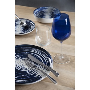 Piatto da Zuppa Excelsa in Ceramica Blu Ermes, Diametro 18 cm e Spessore 5 cm, 18x5 cm - Product Image 4