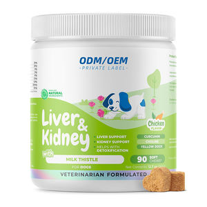 Suplementos Masticables Naturales <span class=keywords><strong>para</strong></span> <span class=keywords><strong>Perros</strong></span> OEM/ODM - Curcumina, Colina, Apoyo <span class=keywords><strong>para</strong></span> el Hígado y Riñones, Salud de la Colina, Cuidado de la Salud de las Mascotas - Product Image 1