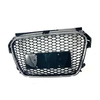 Grille d'usine pour Audi A1/S1 2016-2018 Mise à niveau RS1 Cool Full Mesh Honeycomb Front Design Nouveau matériau ABS