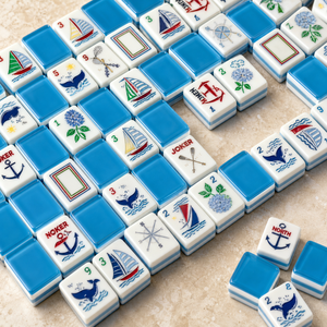 Lot de tuiles de Mahjong en acrylique gravées de luxe, nouvelle collection américaine, vente en gros - Product Image 4