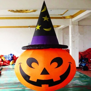 Prix de gros 2024 personnalisé géant halloween gonflable effrayant citrouille fantôme - Product Image 3