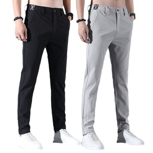 <span class=keywords><strong>Pantalon</strong></span> décontracté en soie glacée pour homme, <span class=keywords><strong>pantalon</strong></span> de travail épais d'hiver, tendance, ample, droit, respirant, <span class=keywords><strong>pantalon</strong></span> de sport, <span class=keywords><strong>pantalon</strong></span> pour homme - Product Image 4