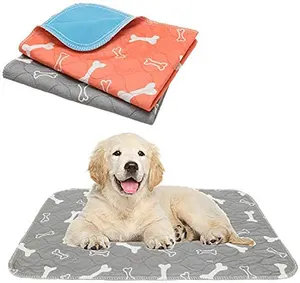 Bán buôn sản phẩm vật nuôi Thêm Kích thước 31.5*35.4 inch có thể giặt Puppy đào tạo pad không thấm nước có thể giặt PEE Pads cho chó lớn