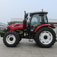 Kuda Besar Daya Pabrik Harga 180hp 185hp Traktor dengan 4 Wheel Drive